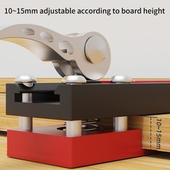 2 PCS Aluminum Alloy Siding Sliding Mounting Gauge Adjustable Standard Scale