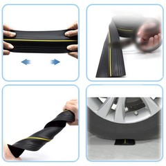 Weather Resistant 2M Garage Door Seal Strip with Simple Installation Process