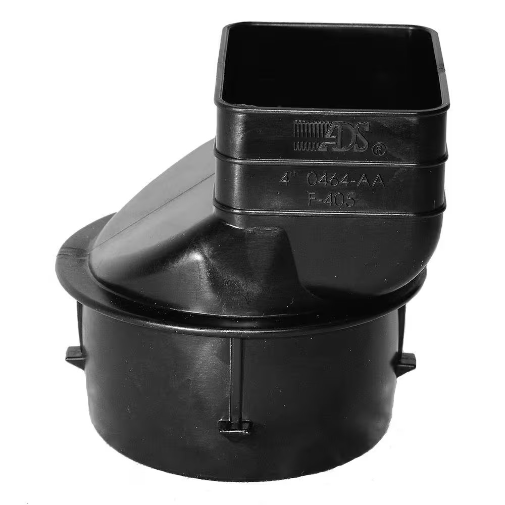 4 In. Singlewall X 3 In. X 2 In. Downspout Adapter