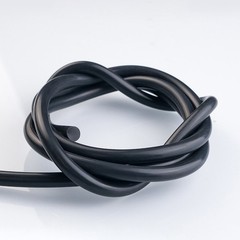 Black Round Solid Silicone Rubber Sealing Strip O Ring Cord Seal Dia 1mm – 25mm