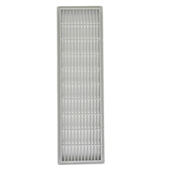 Bathroom Doors Ventilation Grille Cover Air Vent Plastic Silver / Black