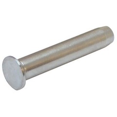 10 PC Stainless Steel Swage Stemball Hand-Crimp Metal Post 1/8″ Cable Railing