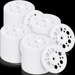 Taiyin 200 Pcs 1.77 Inch/ 45 mm Plastic Washers Foam Board 45 mm/ inch