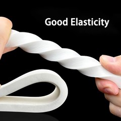 Silicone Foam Seal Strip Sponge Flat Square Strip Non-slip Collision Prevention