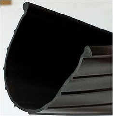 Replacement Wayne Dalton Garage Door Bottom Weather Seal 20 Feet, Black