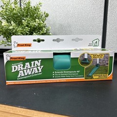 NEW THERMWELL DE46 AUTO DRAIN ROLL OUT DOWNSPOUT EXTENSION GREEN 1457944