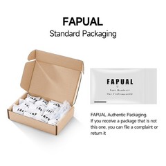 FAPUAL 10 Pack Antique Brass Cabinet Knobs for ‎Single hole,