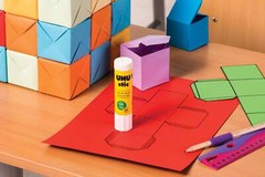 UHU Stic – Glue Stick, Pack of 3 (3 x 8.2g), Assorted Models