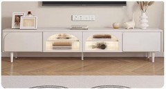 Smaxcn 8pcs 9 7/8 inch White Metal Furniture Legs Straight Metal Cabinet Legs Le