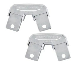 Gorilla Ladders Rail Brackets Lightweight Aluminum Construction 2-Sturdy Trestle
