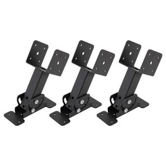 3PCS Roof Beam Brackets Roof Standpipe Bracket Kit Roof Beam Bracket Kit 0-180°