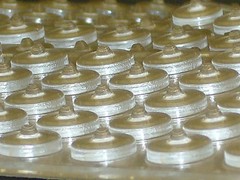 1000 Cylindrical Clear Rubber Bumpons Silent Top ,Silent top sbu070,Made in USA