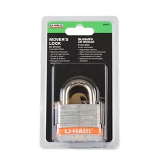 ( TWO) 2 INCH UHAUL MOVERS STEEL PADLOCKS – *PAIR*, (1.75″)
