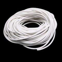 Silicone Rubber Sponge Strip White Closed Cell Circular Foam Backer Rod Seal Bar