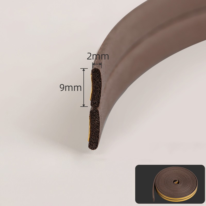 6M Foam Rubber Seal Weather Strip Sticky Tape Door Window Draught Excluder EPDM