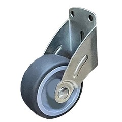 Door Hardware Door Bottom Support Wheel Home Improvement Steel And Rubber