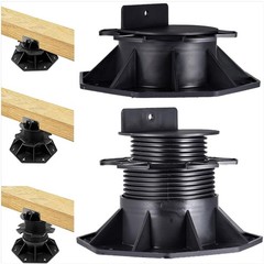 Adjustable Support Pedestal for Deck Platform – Pack of 12