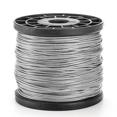 Stainless Steel Braided Wire Rope 1/16 x 500 Feet Cable