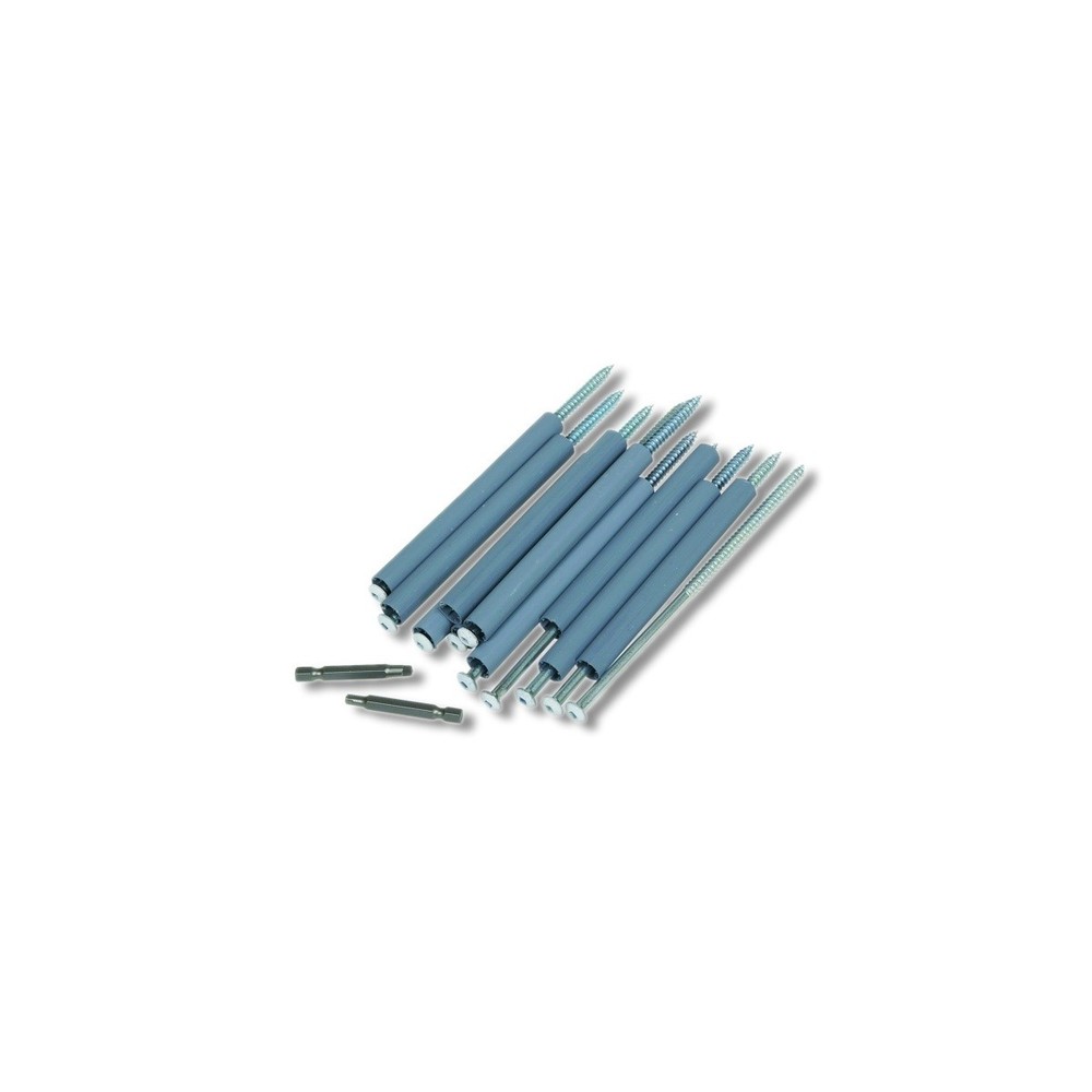 Amerimax 7 in Hex/Slotted Gutter Screw w/Ferrule 10 pk 33047PK