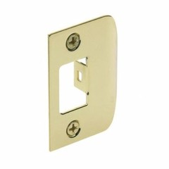 Gainsborough Polished Brass D Strike Plate – To Suit 480 Series
