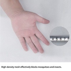 DIY Large Size Window Screen Mesh, Pet-Proof and Mosquito/Insect Resistant