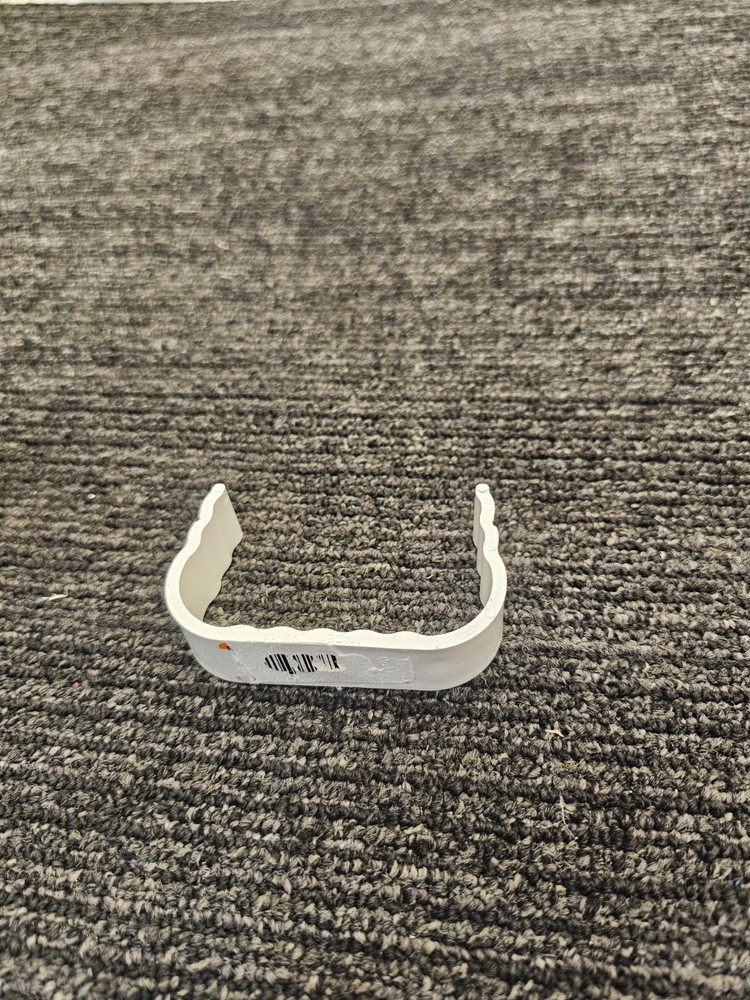 (QTY 4 ) Downspout Clip White 2″ x 3″