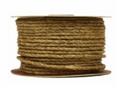 Sisal Rope, Twisted, Natural, 1/2 In. x 250 Ft. – 644451TV