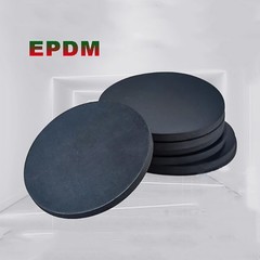 Round Solid EPDM Rubber Disc Discs Pads | Diameter: 15mm-100mm | Thickness 6mm