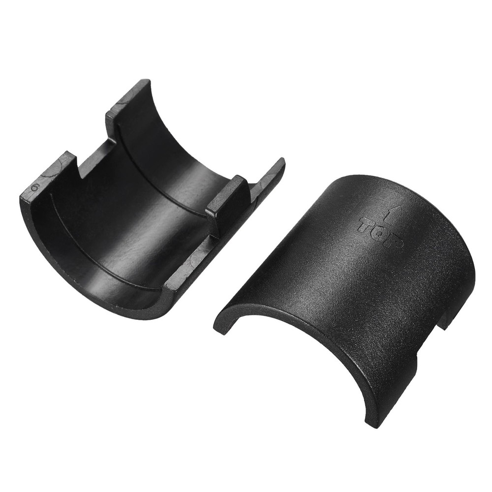 Wire Shelf Clips 1.5 Inch Wire Shelving Lock Clips Plastic 4Pcs