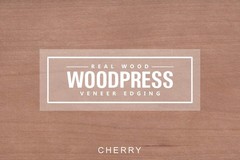 Woodpress Real Cherry Wood Veneer – Pack Of 6 Sheets – Us Letter Size Approx 8