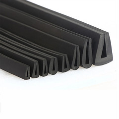 Rubber Edge Sealing Strip U Shape Channel Protector Edging Seal Trim Slot 1-16mm