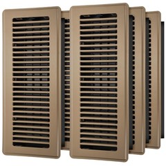 Floor Register 4×14, 6 Pack Floor Vent Covers for Home Floor Heavy Duty Steel…