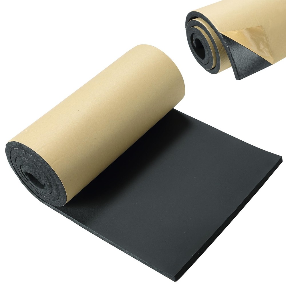 Neoprene Foam Rubber Sheet with Adhesive, 1/4″ Thick x 12″ x 54″ – … Fas