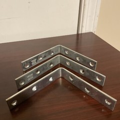 National Hardware 5 in. H X 1 in. W X 0.16 in. D Plated Steel ￼Corner ￼brace