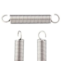 304 Stainless Steel Small Extension Springs Expansion Tension Spring Hook 1mm