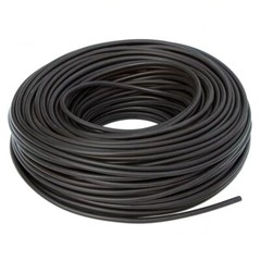 O-type Fluorine Rubber Solid Round Sealing Strip 2mm ~ 15mm Black Oil Resistant
