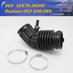 Air Cleaner Intake Hose Tube with Clamps for 2007-2013 Nissan Altima 2.5L 4 Cyli