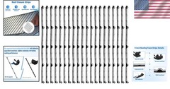 9″ Metal Roofing Foam Closure Strips – Weatherproof Seal 20pk