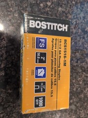 Bostitch Hardwood Flooring Staples, 15-1/2 Gauge, 2 In., 1,000-Ct. – BCS1516-1M