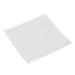 500* Silicone Rubber Feet Bumpons Clear Round Self Adhesive Anti Slip Circle A