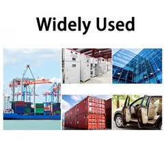 NBR Nitrile Rubber Solid Sealing Strip Square Oil Resistant Buffer Width 4-70mm