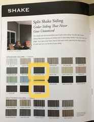 Foundry Split Vinyl Siding – Russet & Forest Green