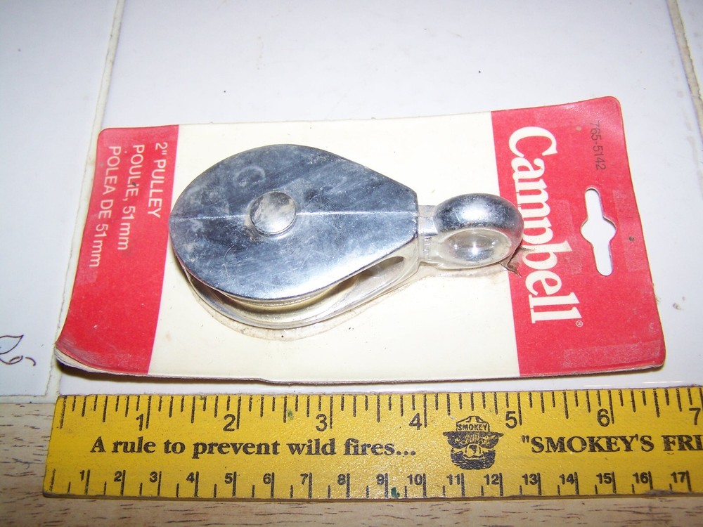 NOS 2″ Campbell Swivel Pulley 765-5142