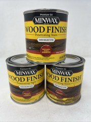 (Lot of 3) Minwax 2716 1/2pt Dark Walnut 2716 Semi-Transparent Stain