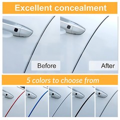 Car Door Boot Edge Protector Strip Trim U Shape Guard Seal Rubber NEW 5 Colours