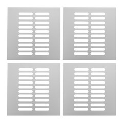 Air Vent Cover For Wardrobe Shoe Cabinet Hardware Accessories Aluminium Alloy
