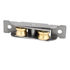 12mmx8mm Double Rollers Sliding Door Window Sash Pulley Wheel 4pcs