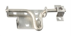 National Hardware 3in. H X 6in. L Stainless Steel Sliding Bolt Door/Gate Latch