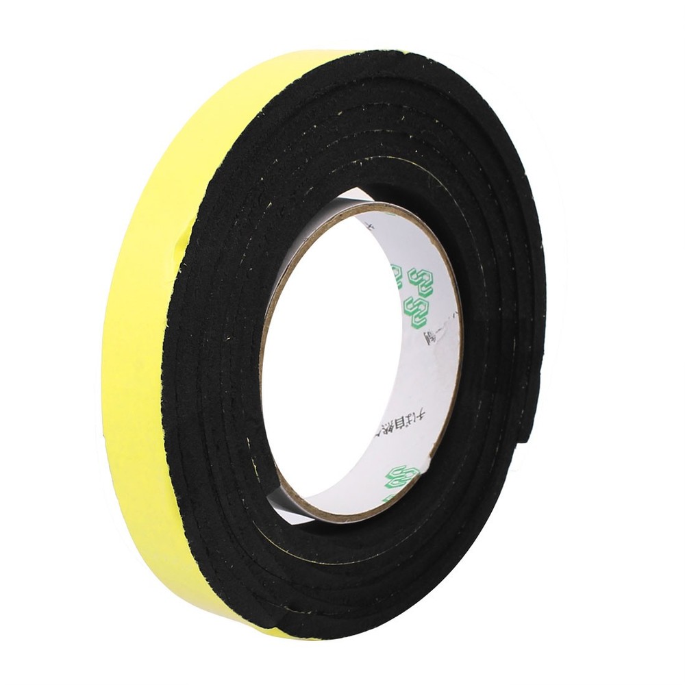 20mm x 6mm Single Sided Self Adhesive Shockproof Sponge Foam Tape 2M Length