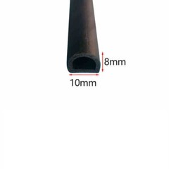 D-Shape Car Door Rubber Seal Strip Self Adhesive Auto Car Door Weather Stripping